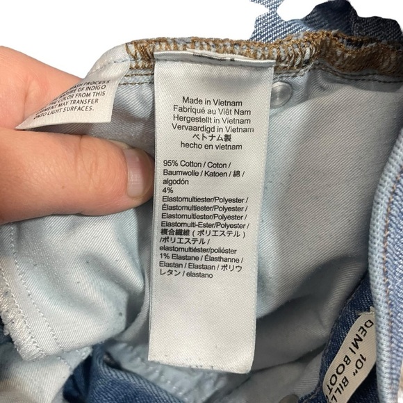 J. Crew 10’’ Billie Demi Boot Crop Jeans in Light Wash Size 28 - Picture 11 of 16